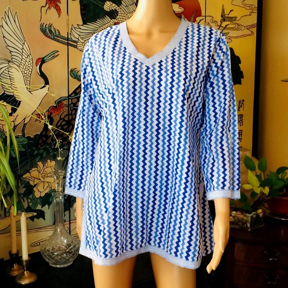 Gretchen Scott Designs Tunic, Size Med - Picture 1 of 7